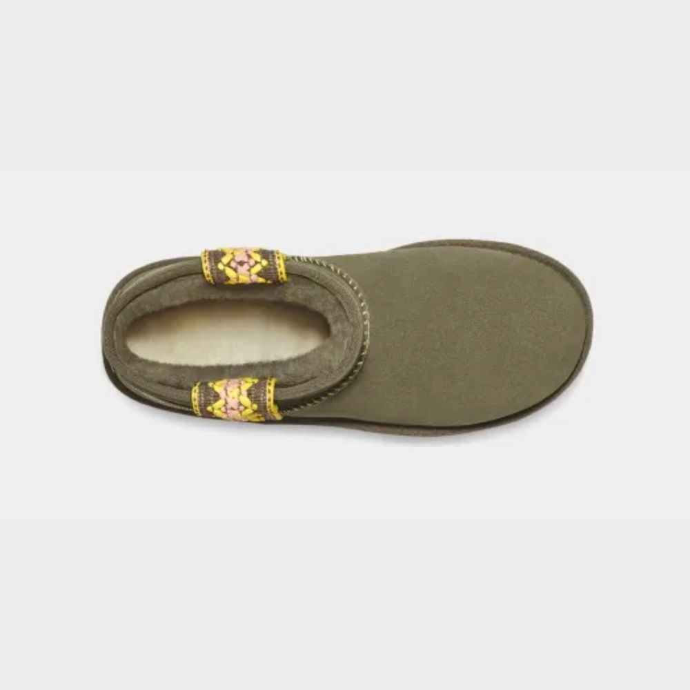 UGG Classic Ultra Mini Braid Platform olive green women （Ships out in one day） - Picture 8 of 9